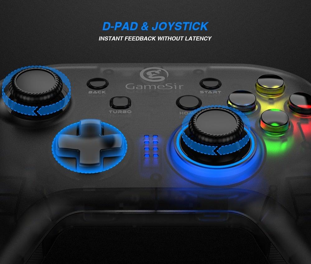High Performance USB Wired Joystick Gamepad Controller Along With Vibration And Turbo Function Compatible With PC Laptop Monitor Tablet