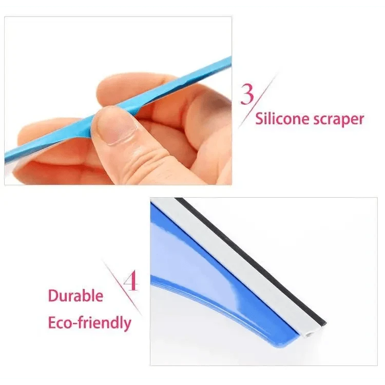 Incredible Window Glass Brush Wiper Airbrush Cleaner Washing Scraper for Home Bathroom Car Window Cleaning Tool Kitchen Accessories