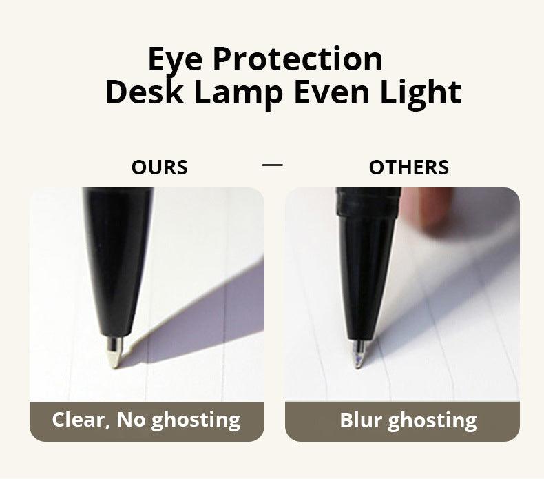 LED Desk Lamp with Penholder Eye Protection Reading Desk Lamp Rechargeable Flexible Gooseneck Bedside Lamp Indoor Lighting Decorative Table Lamp Cute Study Lamps for Bedroom Décor
