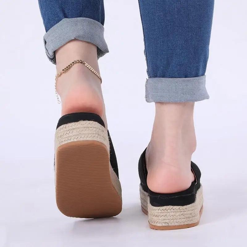 Luxury Black Women Sandals Elegant High Heels Summer Style Comfortable New Sandals For Womens