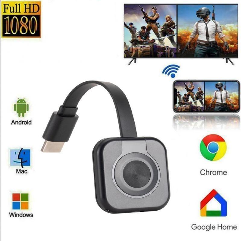 Mobile WiFi HD Projector Wifi HD Compatible Projector Wireless Mirroring Screen Display Adapter HD 1080P HDMI For TV Phone Laptop