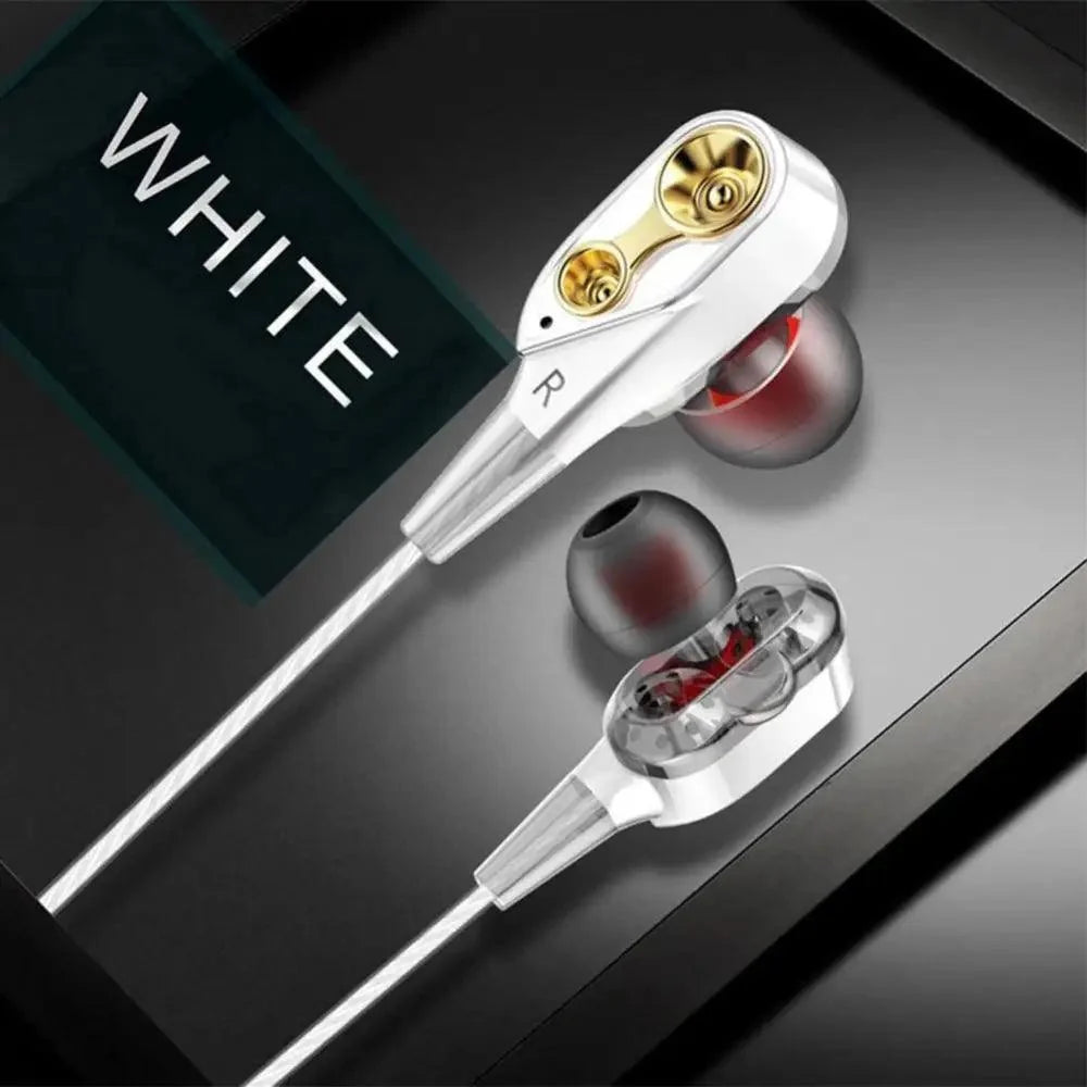 Modern Unisex Wired Headphones Professional Sound Isolating Earphones 3.5mm Universal Wired Earphone Newest Stereo Headset