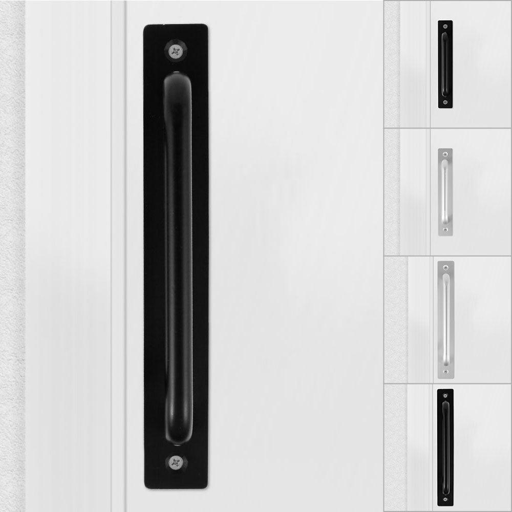 Multi-Purpose Door Handles Balcony Bedroom Cupboard Drawer Pulls Furniture Knobs Kitchen Bar Cabinet Door Handles Grab Hole Free Kitchen Cabinet Handle Furniture Hardwar
