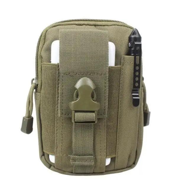 Multifunction Classic Water-Resistant Phone Bag Outdoor Waist Bag Portable Durable Large Capacity Bags