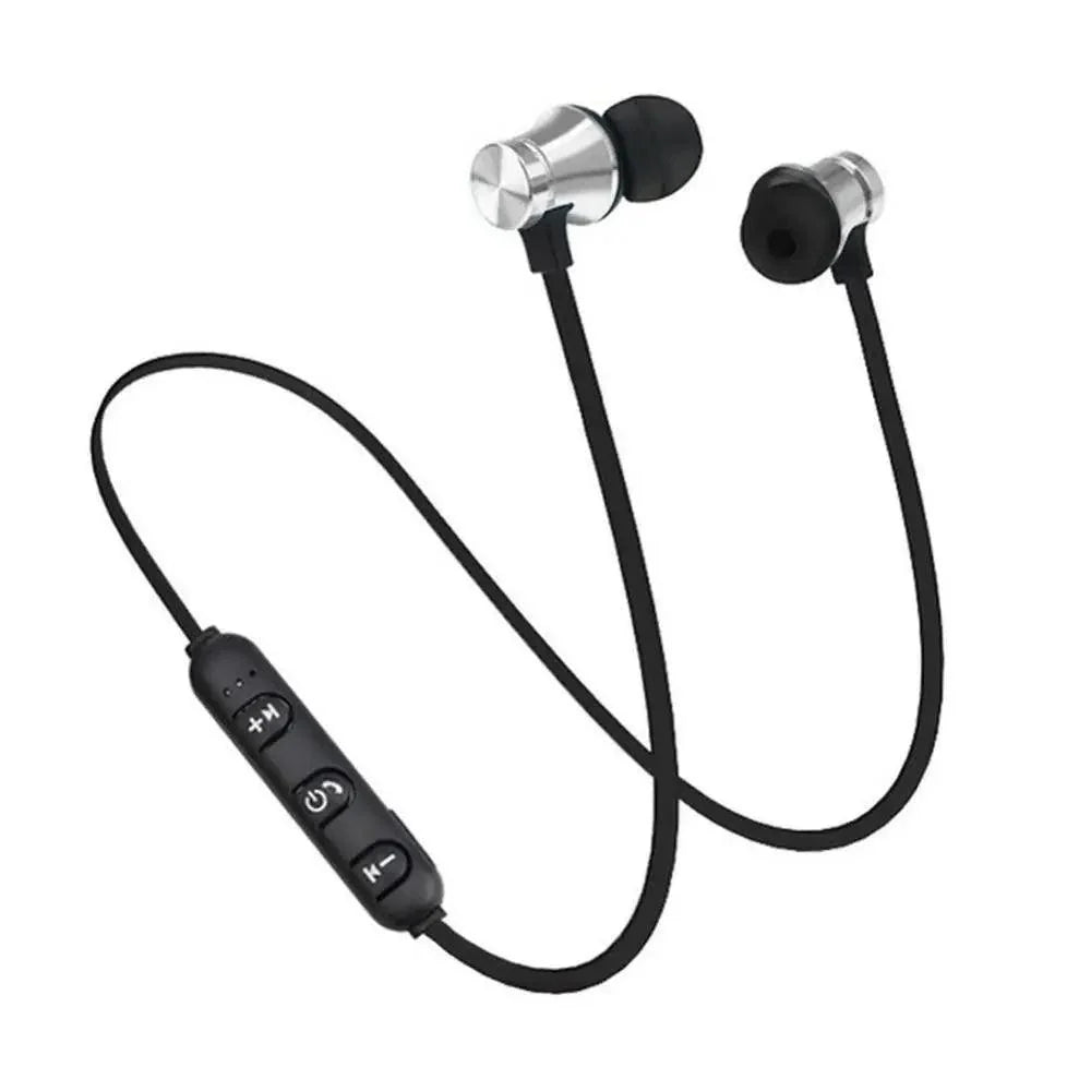 Magnetic Wireless Bluetooth Earphone Music Neckband Sports Earphones For Running & Workout