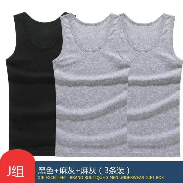 New Sale 100% Soft Cotton Mens Modern Sleeveless Tank Top Solid Muscle Vest Athletic Undershirts O-neck Gym Clothing Tees Tops Unique Soft Comfortable Summer Tops For Men Soft Cotton Sleeveless Tops for Men Classic Tank Tops