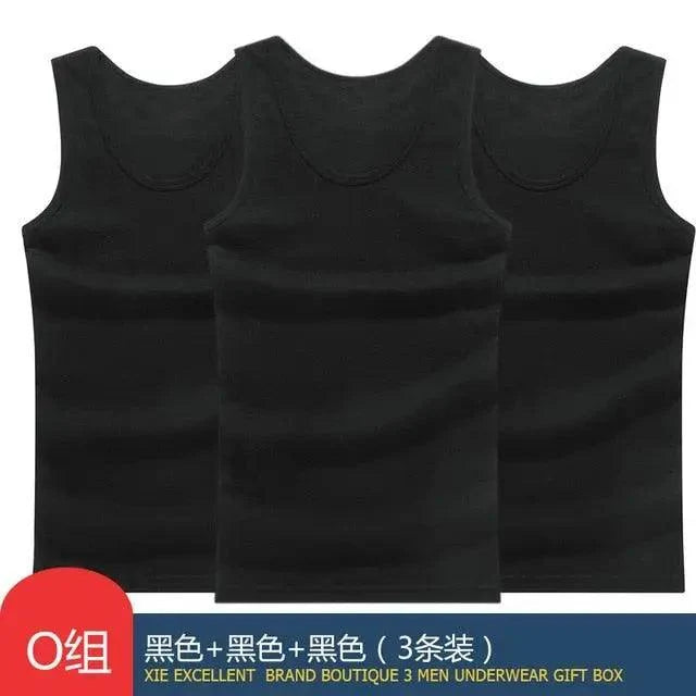 New Sale 100% Soft Cotton Mens Modern Sleeveless Tank Top Solid Muscle Vest Athletic Undershirts O-neck Gym Clothing Tees Tops Unique Soft Comfortable Summer Tops For Men Soft Cotton Sleeveless Tops for Men Classic Tank Tops