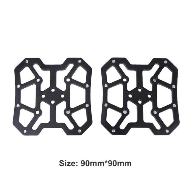 Newest Universal Clipless To Platform Adapters Cleats Pedal For Speed play Bike Cycle Platform Adapter Bicycle Universal Clipless Aluminum Alloy Platform Adapters Cleats Pedal
