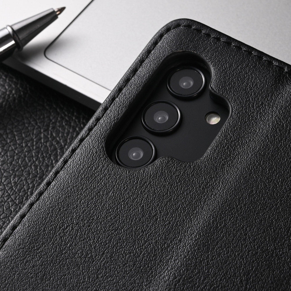 Premium PU / Leather Case Magnetic Closure Protective Flip Wallet Case Cover Leather Case for Xiaomi Redmi Note 11S 10 10S 9 9S 9T 8T 8 7 6 5 5A Pro Max 4X 9A 8A 7A 6A POCO X3 NFC Flip Wallet
