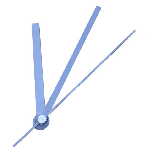 Wall Clock Pointer Clock Watch Kit Accessories 3D Clock Hands Wall Clock for Kitchen Office and Home Art Decor Quartz Clock Movement Mechanism Accessories Needle Pointer Large Wall Clocks Quartz