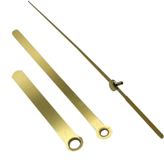 Wall Clock Pointer Clock Watch Kit Accessories 3D Clock Hands Wall Clock for Kitchen Office and Home Art Decor Quartz Clock Movement Mechanism Accessories Needle Pointer Large Wall Clocks Quartz