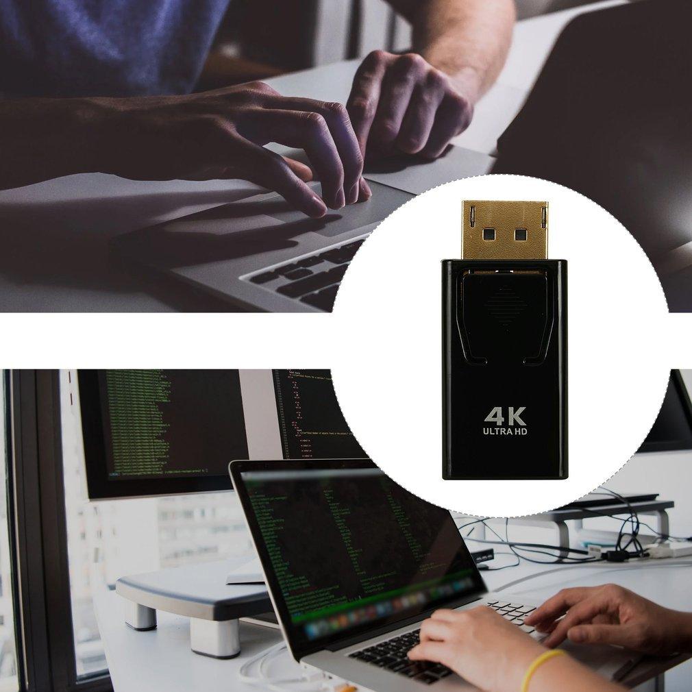 1 /10PCS 4K Hdmi-compatible 1080P Adapter Revolution DP To HDMI Compatible With PC TV Laptop And Monitor