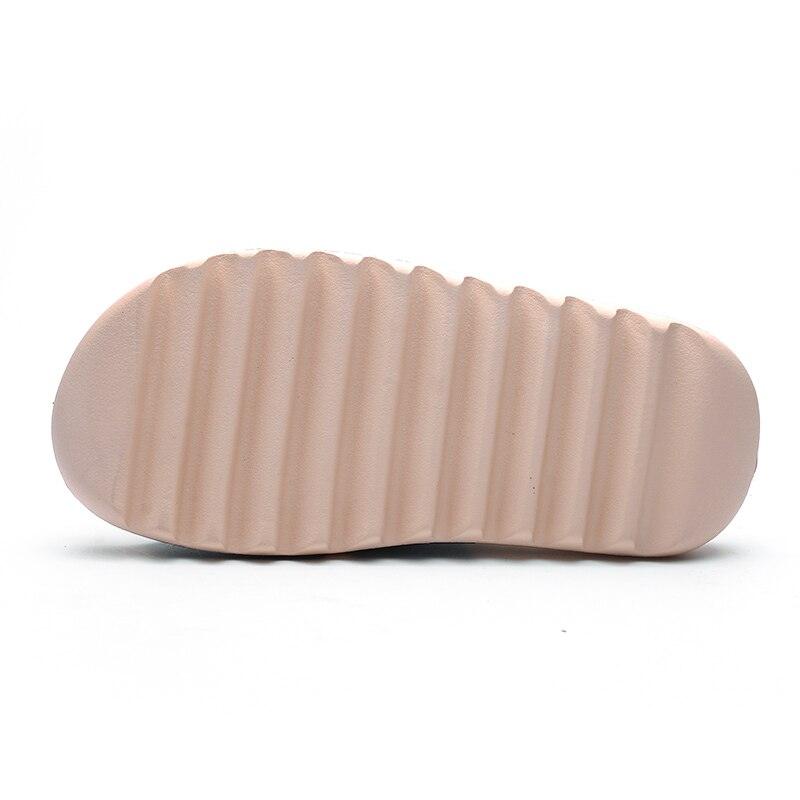 Women Platform Flat Slippers Outdoor Flip Flops Summer Beach Fashion Indoor Slippers Unisex Men Non-slip Slides Thick Sole Home House Cloud Cushion Sandals For Indoor And Outdoor