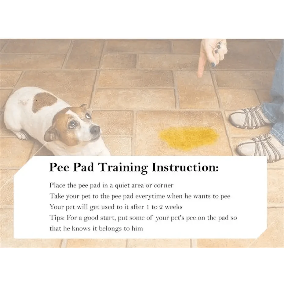 Reuseable Dog Pee Pads Dog Diapers Puppy Waterproof Mat For Pets - Washable Training Pads for Dogs Cats Rabbit