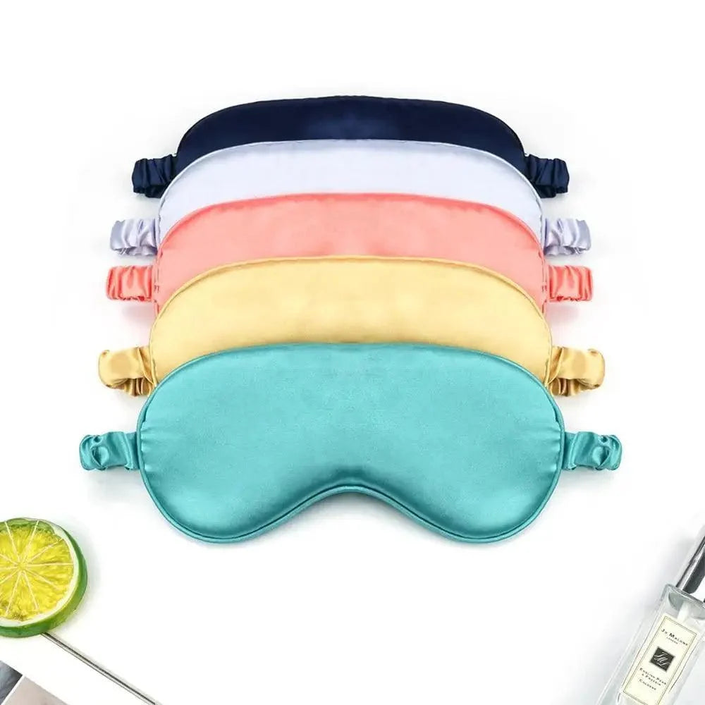 Soft Silk Sleep Eye Mask Portable Travel Eye Patch Nap Eye Patch Super Smooth Eye Mask Eye Cover Sleeping Mask Night