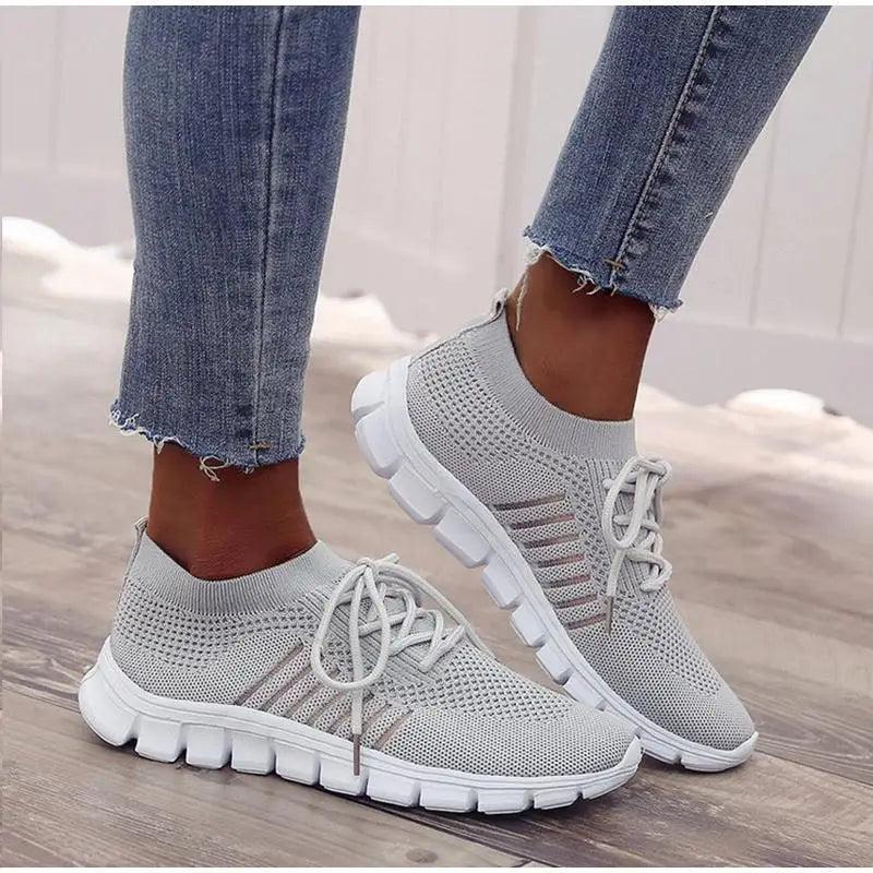 Spring Flat Women's Sneakers Casual Summer Light Mesh Breathable Sport Women Sneakers