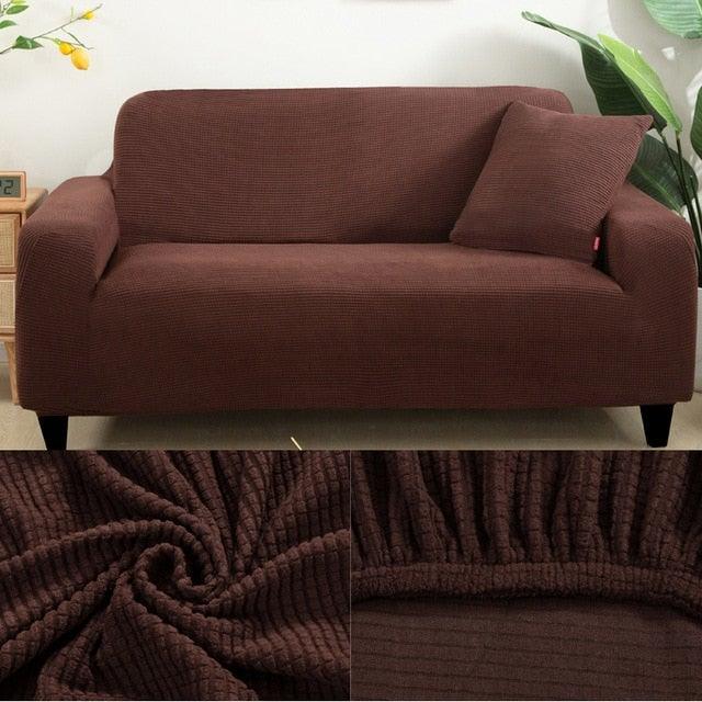 Stretch Armchair Slipcover Washable Furniture Protector Thick Sofa Protector Solid Printed Sofa Covers For Living Room Couch Cover Corner Sofa Water Resistant Couch Cover Furniture Protector
