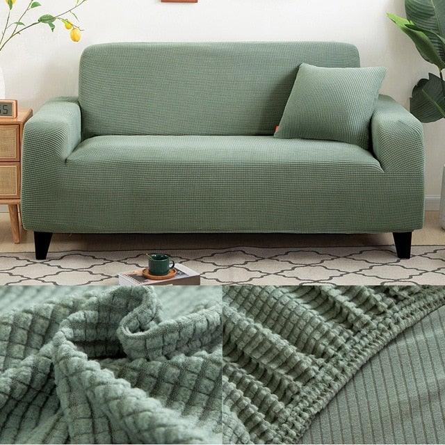 Stretch Armchair Slipcover Washable Furniture Protector Thick Sofa Protector Solid Printed Sofa Covers For Living Room Couch Cover Corner Sofa Water Resistant Couch Cover Furniture Protector