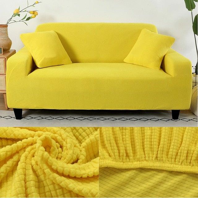 Stretch Armchair Slipcover Washable Furniture Protector Thick Sofa Protector Solid Printed Sofa Covers For Living Room Couch Cover Corner Sofa Water Resistant Couch Cover Furniture Protector