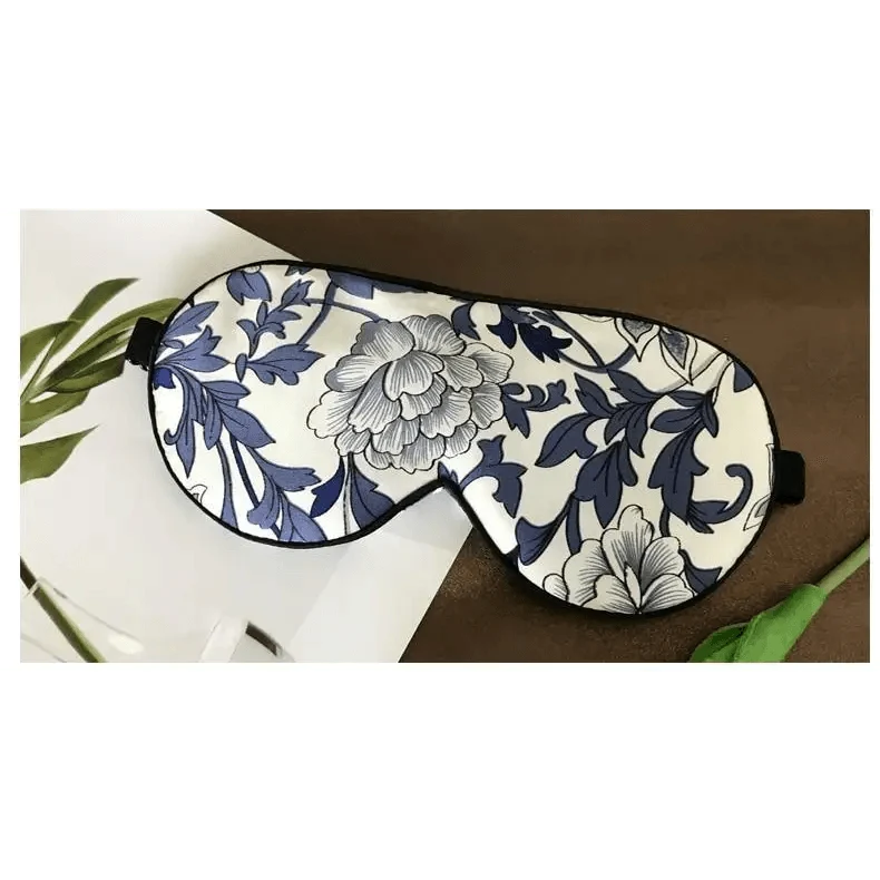 Super Smooth Mulberry Silk Sleep Eye Mask & Blindfold With Elastic Strap Travel Eye Patch Soft Nap Eye Patch Eye Cover Eyeshade for Night Sleeping Mask For Women
