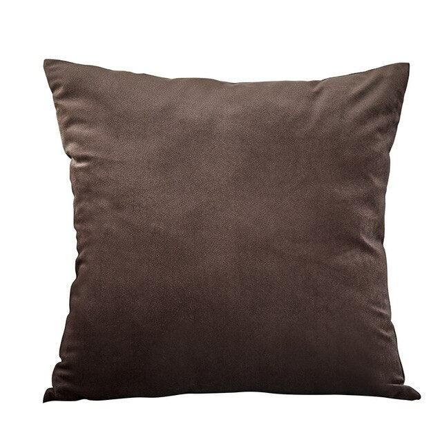Super Soft Cushion Cover Velvet Pillow Cover Living Room Velvet Decorative Throw Pillow Covers Soft Solid Square Cushion Case For Couch Home Decorative Pillows