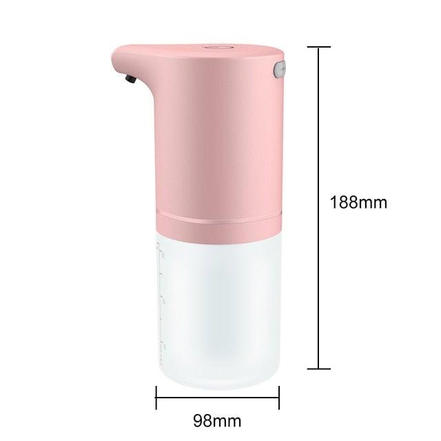 Touchless Automatic Soap Dispenser USB Charging Smart Foam Machine Infrared Sensor Foam Soap Dispenser Hand Sanitizer Touchless Soap Dispenser Soap Dispenser Automatic USB Rechargeable Foaming Soap Dispenser For Kitchen Bathroom White