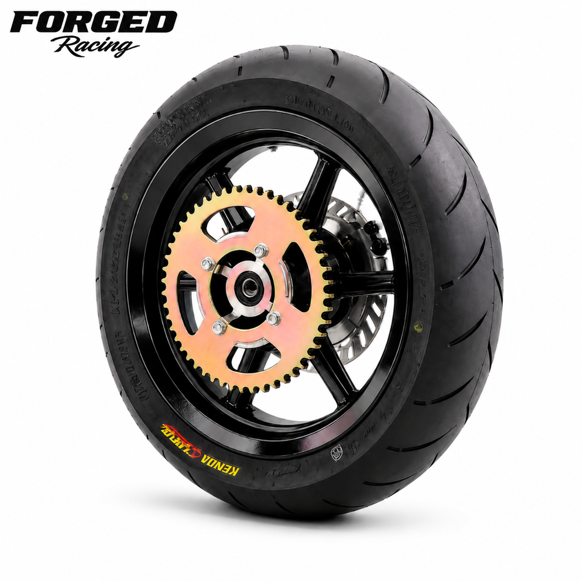 12" Mini E-Moto Supermoto Wheelset Kit β Yozma, Tuttio, Razor & ETM RTR