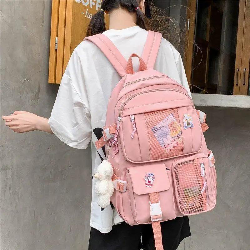 Unique Design Large Capacity With Multi-pocket Backpack For Women And Girls Waterproof College/School/Treval Bags