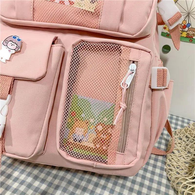 Unique Design Large Capacity With Multi-pocket Backpack For Women And Girls Waterproof College/School/Treval Bags