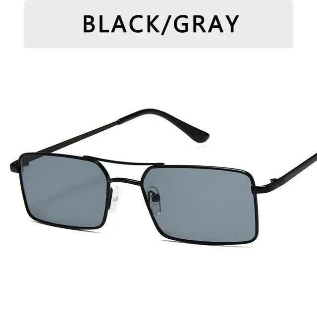 Vintage Square Women Sunglasses Luxury Design Metal UV400 Sun Glasses Modern Charming Everyday Eyewear