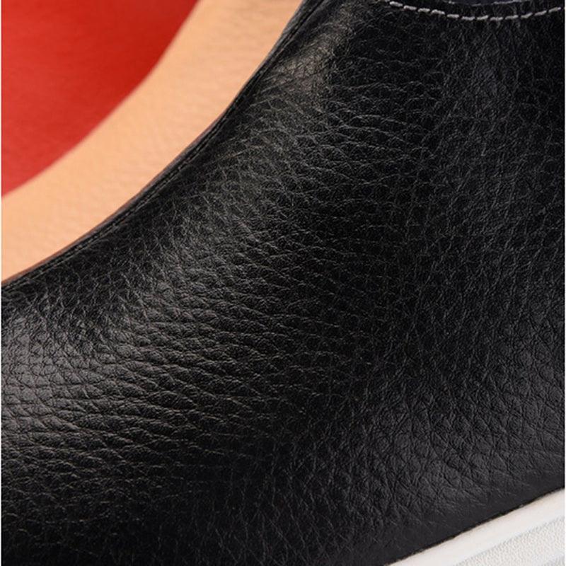 Vintage Women Platform Sandals Leather Sandals Open Toe Design Casual Women Walk Shoes Soft PU Leather Vintage Summer Casual Non-Slip Beach Platform Shoes Sandals