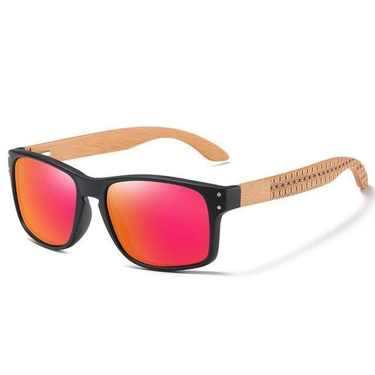 Vintage Wood Handmade Sunglasses Men Polarized Eyewear Outdoor Driving Sun Glasses Reading Glasses For Women Summer Eye Glasses Male Wooden Frame Glasses