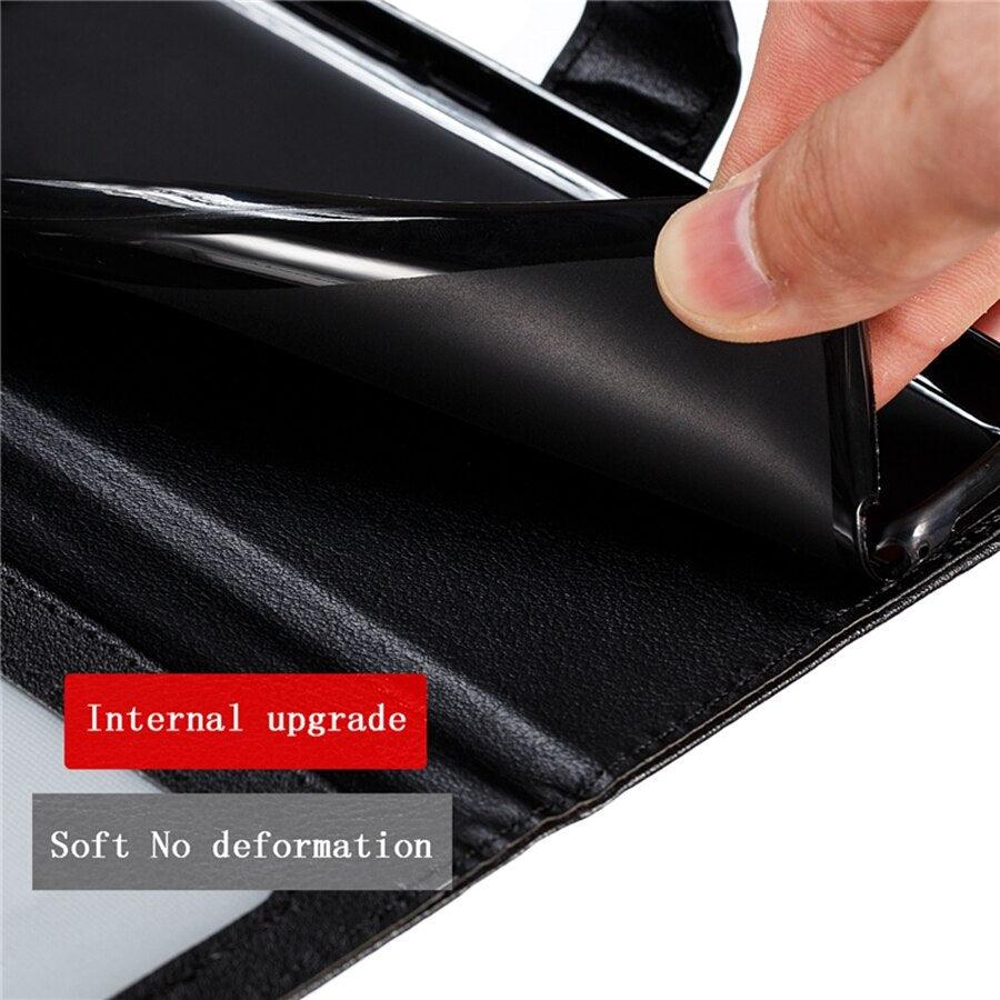 Wallet Leather Case For Xiaomi Redmi 10 9 9A 9C 9T 8 8A 7A 6 Note 10 10S 10 Pro 9S 9 Pro 8 Pro 7 6 5 Pro 4X Poco X3 Pro M3 11T Shockproof Wallet Style Magnetic Closure Back Cover Case