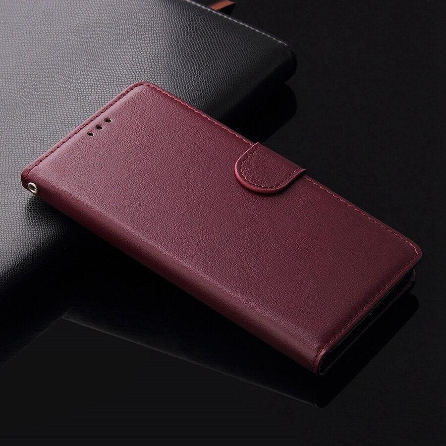 Wallet Leather Case For Xiaomi Redmi 10 9 9A 9C 9T 8 8A 7A 6 Note 10 10S 10 Pro 9S 9 Pro 8 Pro 7 6 5 Pro 4X Poco X3 Pro M3 11T Shockproof Wallet Style Magnetic Closure Back Cover Case
