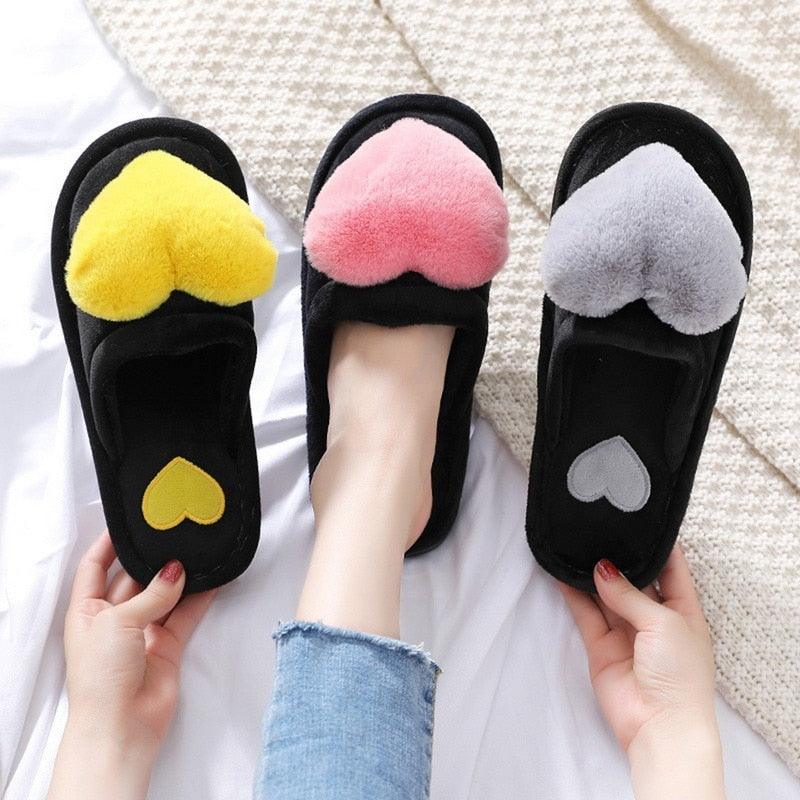 Warm Fluffy Slippers Women Faux Fur Slipper Indoor Floor Slides Flat Soft Furry House Warm Comfortable Fuzzy Furry Bedroom Slippers Indoor Cozy Memory Foam Anti-Slip Flip Flops