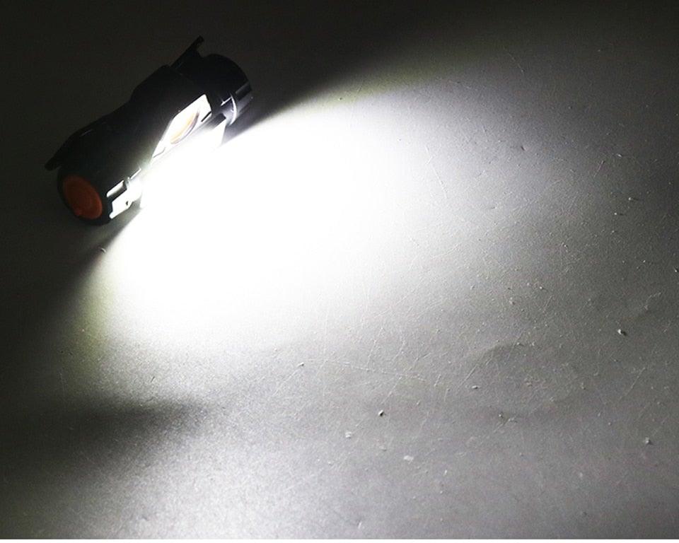 Waterproof 2 Light Mode USB LED Headlight With Magnet Rechargeable Headlamp Built-in 18650 Battery Flashlight COB Work Light For Outdoor Camping Cycling Fishing Headlamp Flashlight