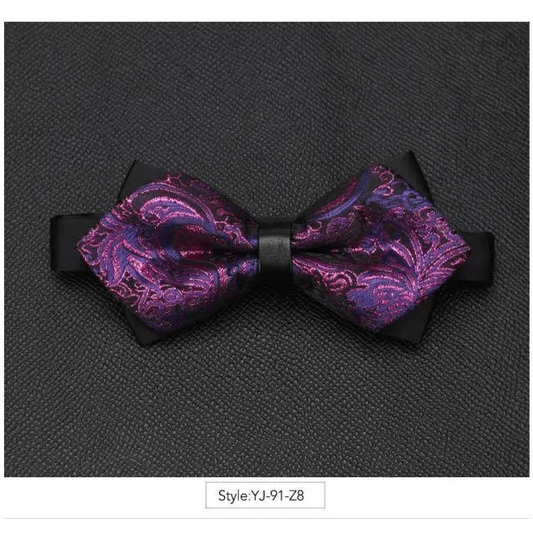 Wedding Men Butterfly Bowtie Formal Bow Ties Beautiful Printed Men Luxury Adjustable Business Bowties