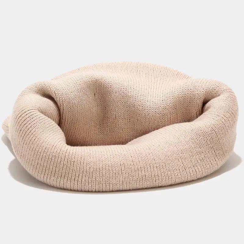Winter Comfortable Butterfly Warm Caps Soft Elastic Outdoor Elegant Cap For Women And Men Stretchy Cold Weather Caps