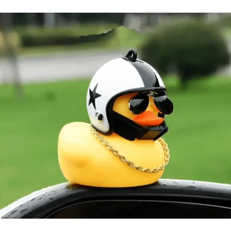 1 PC Small Yellow Duck For Car Perfect Man Gift For Car Auto Interior Decoration Unique Cool Design