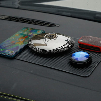 1 Pcs Universal Car Dashboard Non Slip Grip Sticky Pad Phone Holder Car Dashboard Non Slip Mat Anti-skid Silicone Mat Car Anti Slip Pad Sticky Gripping Pad Sticky Gel Pad Multifunctional Fixate Gel Pads Non-Slip Mounting Pad Car Interior Accessories