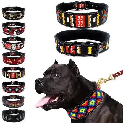 10 Colors Reflective Puppy Big Dog Collar With Buckle Adjustable Pet Collar For Small Medium Large Dogs Leash Dog Chain Dog Collar for Cats Puppy Pets Small Medium Dogs Soft and Comfortable Neck Leash