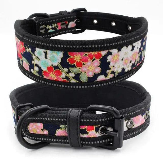 10 Colors Reflective Puppy Big Dog Collar With Buckle Adjustable Pet Collar For Small Medium Large Dogs Leash Dog Chain Dog Collar for Cats Puppy Pets Small Medium Dogs Soft and Comfortable Neck Leash