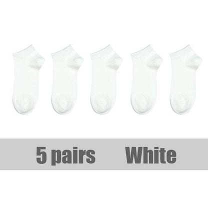10 Pairs Breathable No Show Sports Socks Solid Color Boat Socks Comfortable Cotton Ankle Socks For Men And Women