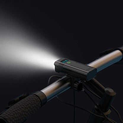 10000mAh Bicycle Front Light Bicycle 8 LED Front Bike Light Headlight Bike Accessories USB Rechargeable Bicycle Headlight With IP65 Waterproof Lighting Modes Bicycle Light Fits For Bike All Road Bicycle