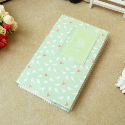 120 Pockets Mini Film Album Photo Storage Case Fashion Home Family 1 piece Friends Saving Memory Souvenir Scrapbook Albums Gifts For Loved Ones