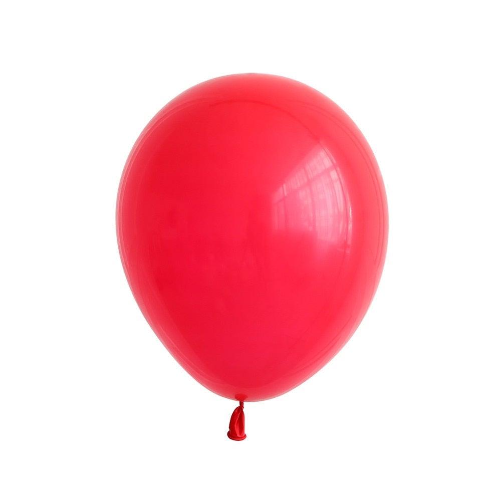 130pcs Ruby Red Burgundy Balloons Blush Balloons Gold Balloons For Wedding Birthday Decoration Party Wedding Decoration