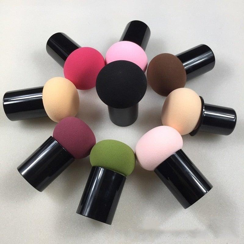 1pcs Makeup Mushroom Head Shape Cosmetic Sponge Face Liquid Cream Make Up Cosmetic Powder Dry And Wet Use for Powder Cream or Liquid