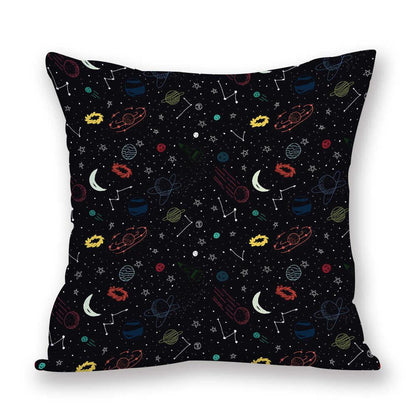 2021 New Space Home Pillow Universe Sun Planet Pillows Decorative Throw Pillow Cover Universe Outer Space Planets Star Pillow Case Pillow Cushion Covers Decorative Pillow Spaceship Cover