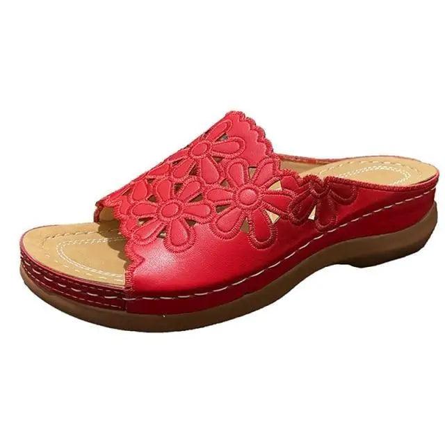 2021 Summer Classic Women's Sandals Elegant Buckle Strap Design Comfortable Women Shoes