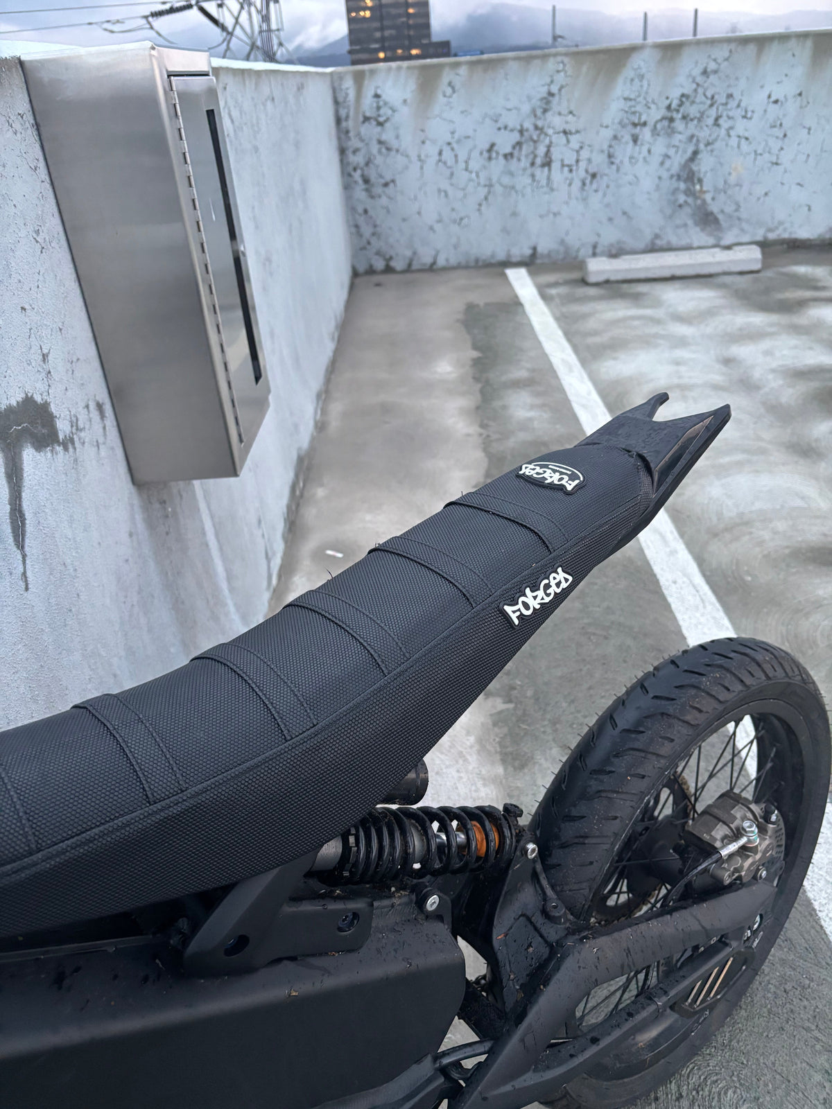 Forged Racing E-Moto Ribbed Seat Cover – Grip Seat Cover for Sur-Ron, Talaria & Tuttio